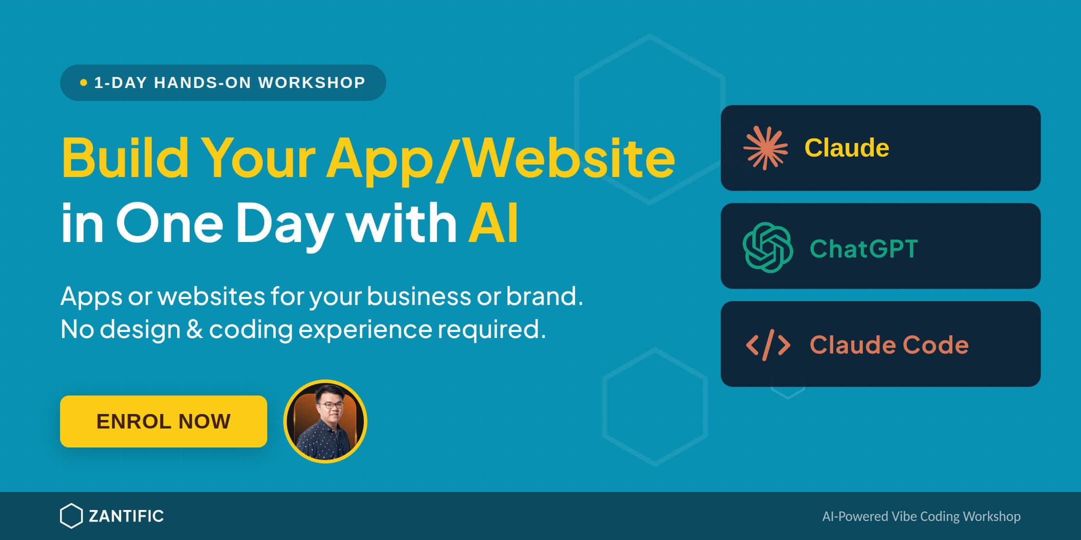 Build Your App in One Day Banner