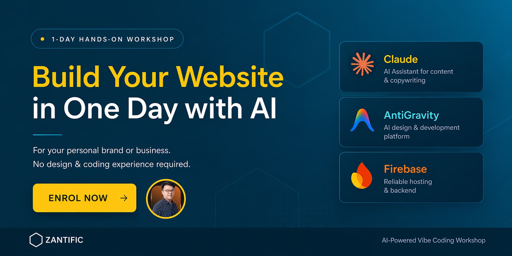 Build Your Website in One Day Banner