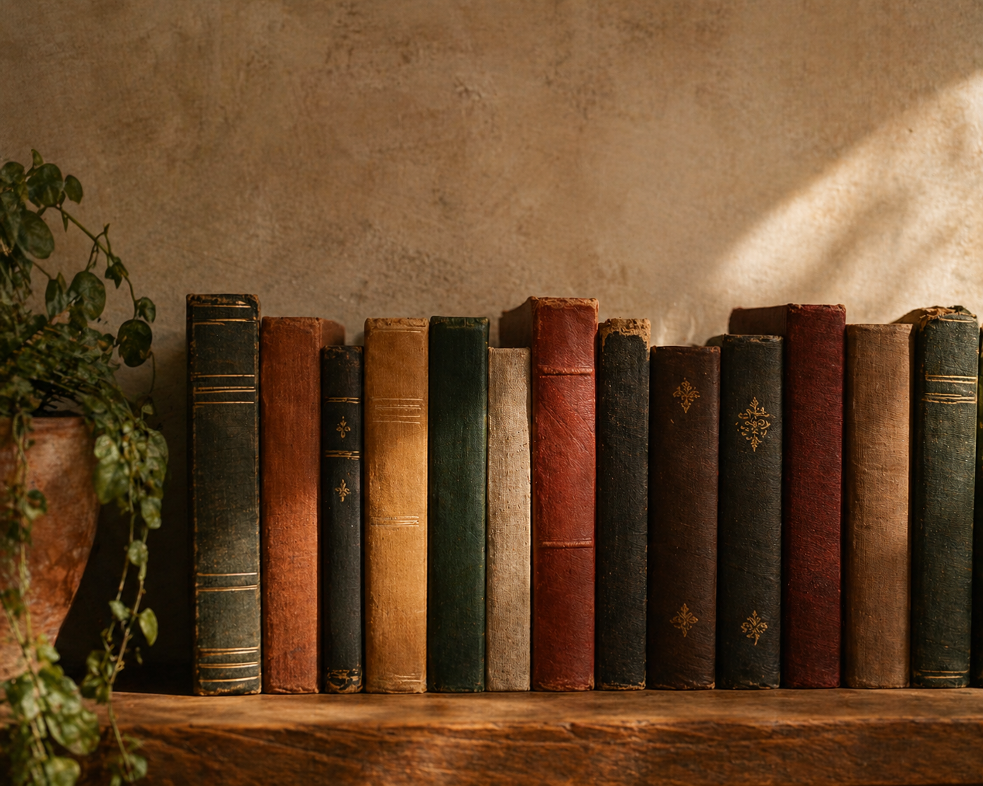 An editorial scene of books and writing tools — featured article cover.