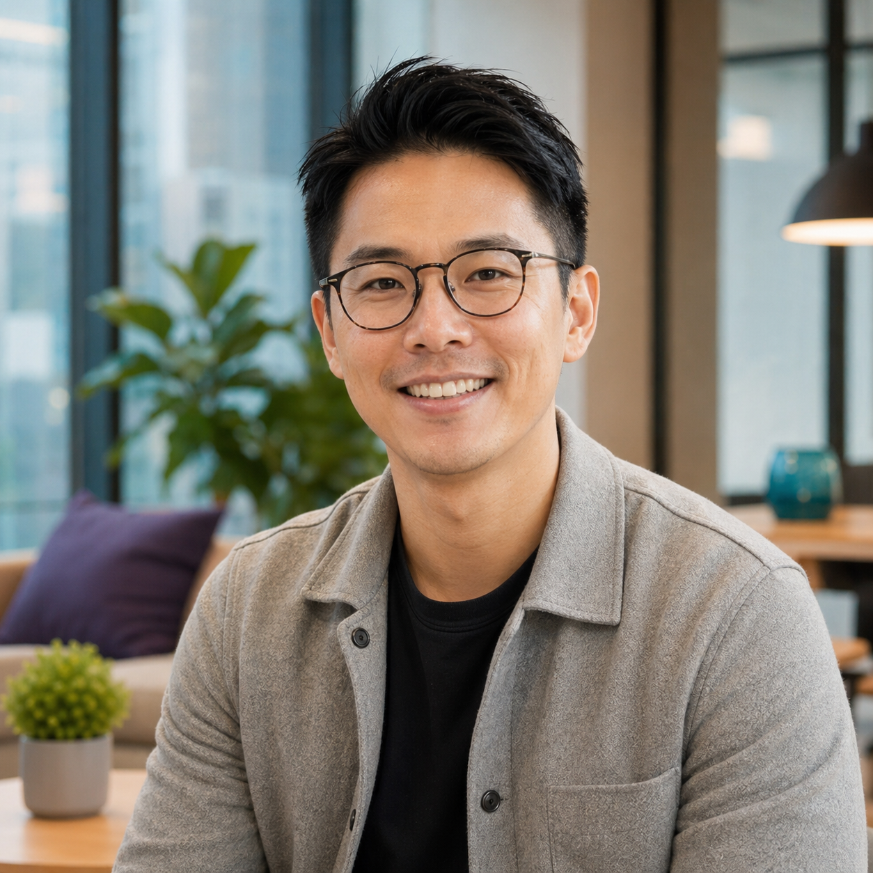 Portrait of Jon Tan